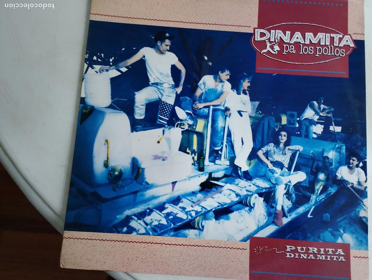 Discos de vinilo: Dinamita Pa Los Pollos &lrm;&ndash; Purita Dinamita, 1989 Rock, Pop