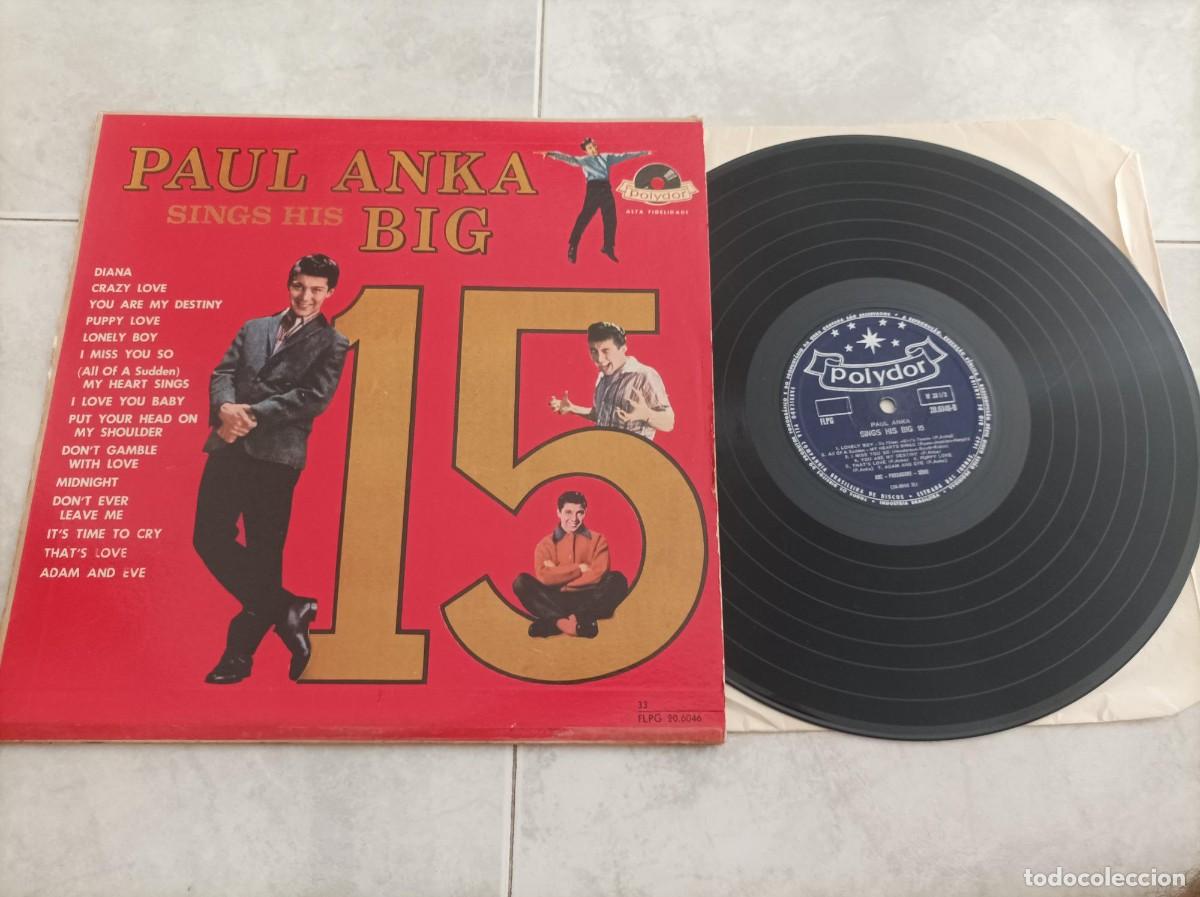 Discos de vinil: Paul Anka Lp Brasil-LEER-