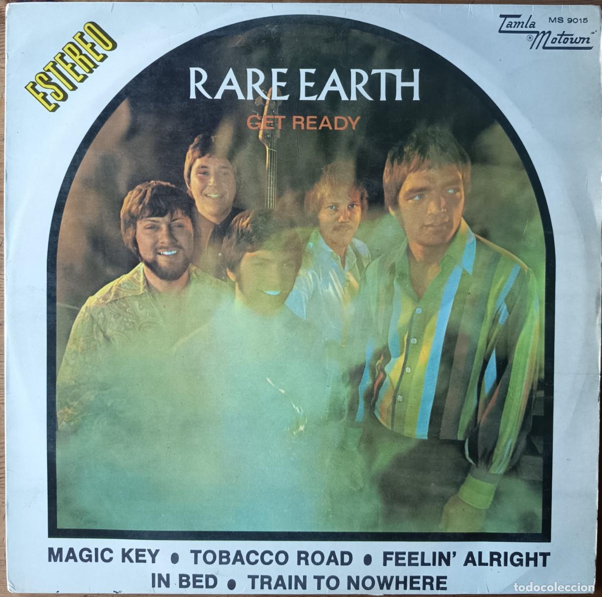 Discos de vinilo: RARE EARTH : GET READY [TAMLA MOTOWN - SPAIN 1970] LP