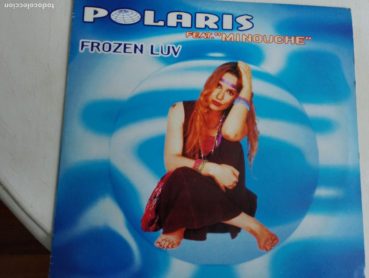 Discos de vinilo: Polaris Feat. Minouche &ndash; Frozen Luv,1 ed espa&ntilde;ola 995 Electronic,House