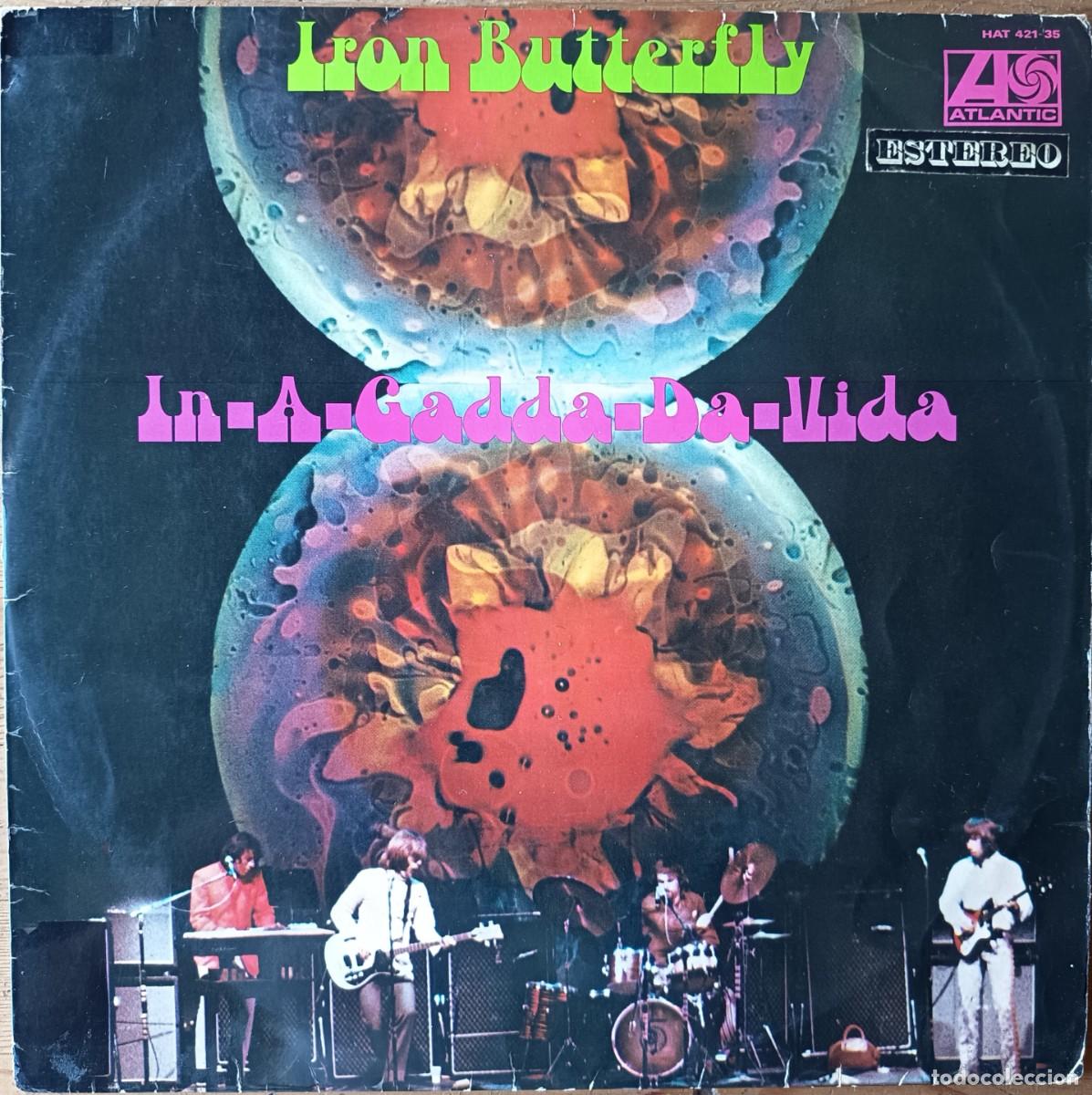 Discos de vinilo: IRON BUTTERFLY : IN-A-GADDA-DA-VIDA [ATLANTIC - ESP 1969] LP