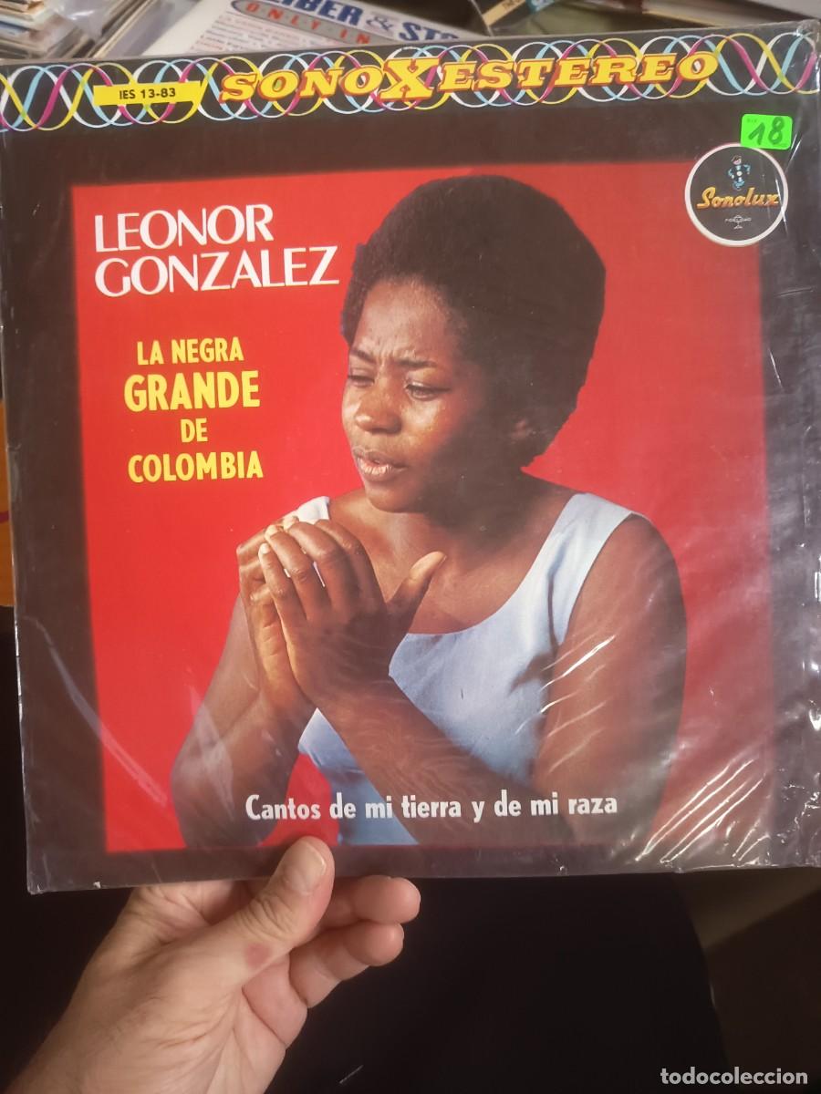 Discos de vinilo: LP LEONOR GONZALEZ,( CANTOS DE MI TIERRA Y DE MI RAZA)