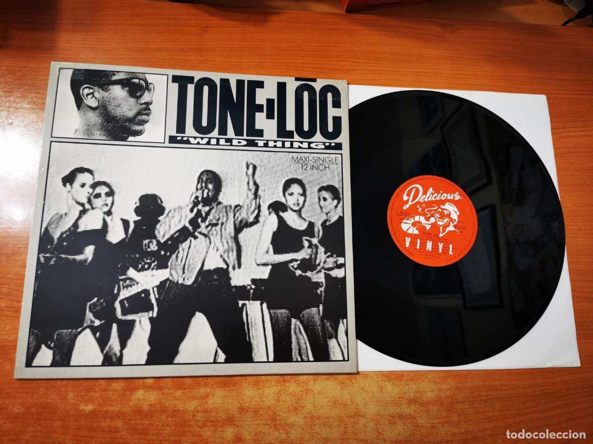 Discos de vinilo: TONE LOC Wild thing 12&rdquo; MAXI SINGLE VINILO DEL A&Ntilde;O 1989 ESPA&Ntilde;A CONTIENE 2 TEMAS