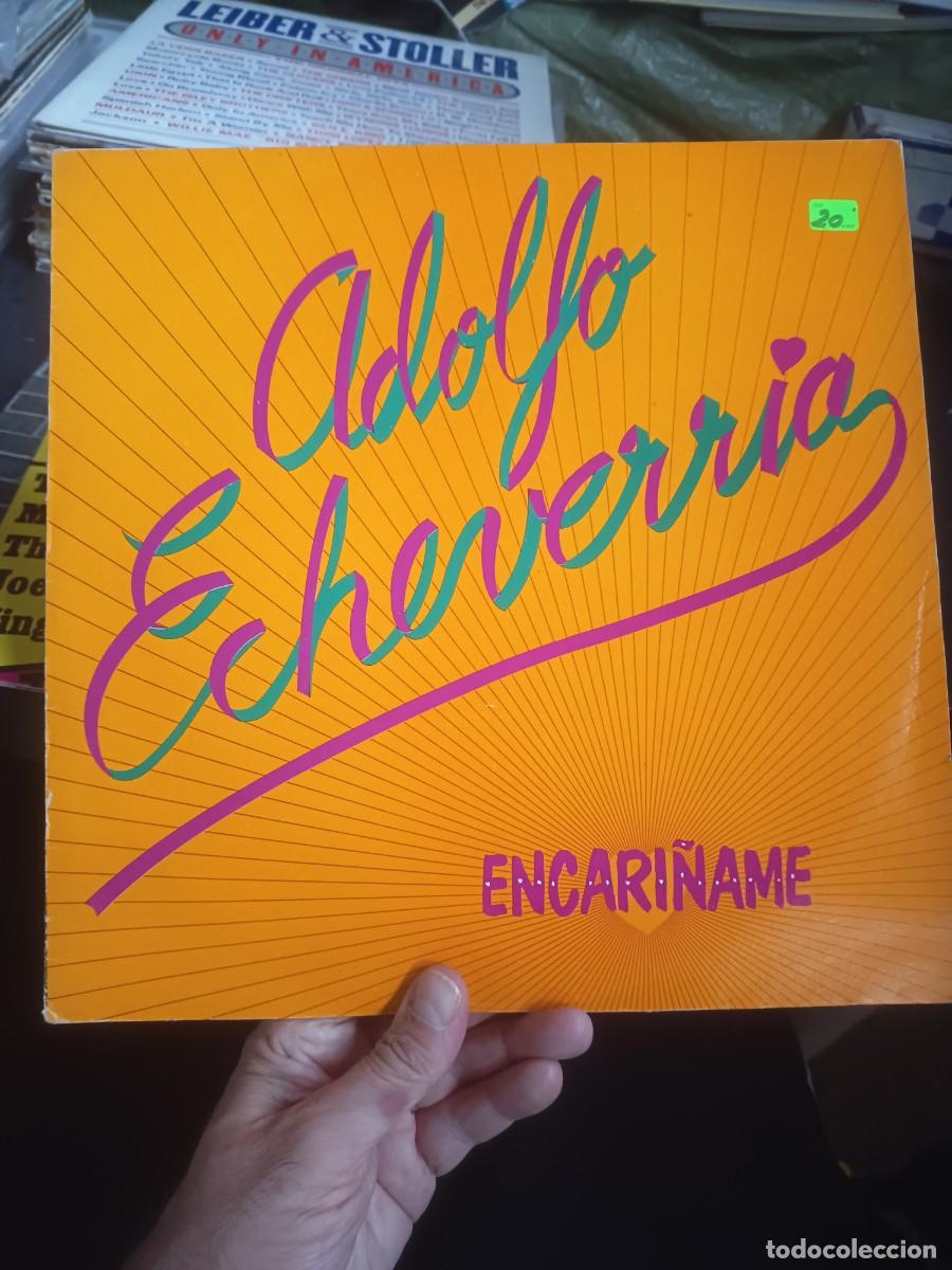 Discos de vinilo: LP ADOLFO ECHEVERRIA ,( ENCARI&Ntilde;AME)