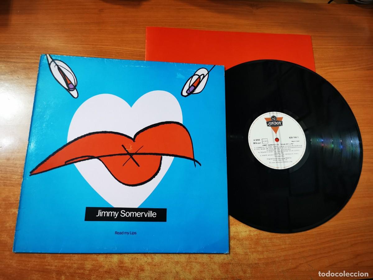 Discos de vinilo: JIMMY SOMERVILLE Read my lips THE COMMUNARDS LP VINILO DEL A&Ntilde;O 1990 CONTIENE 10 TEMAS