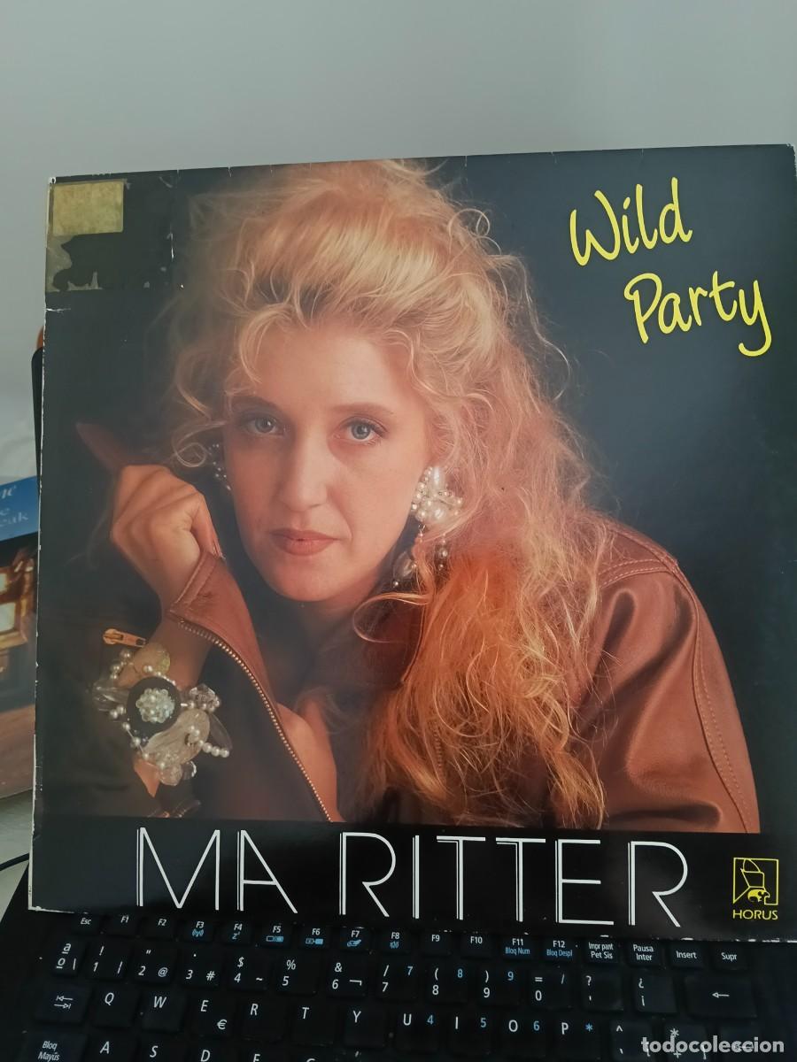 Discos de vinilo: RAR LP 33. MA RITTER. WILD PARTY. ITALO DISCO. MADE IN SPAIN