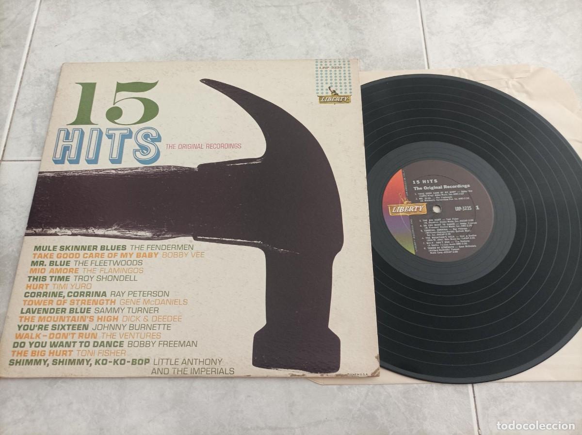 Discos de vinilo: Johnny Burnette ,Bobby Vee,lp Liberty original USA