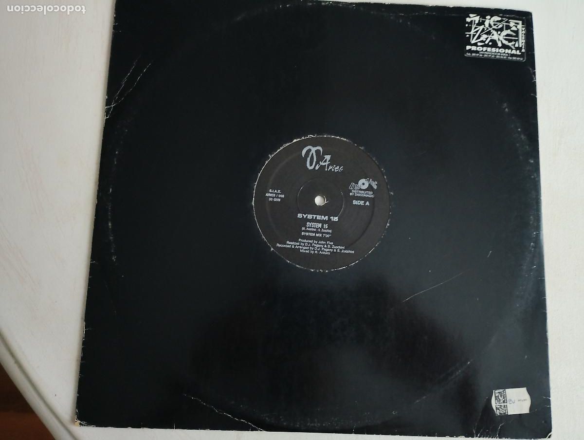 Discos de vinilo: System 15 &ndash; System 15, Italy, 1992, Electronic. Italo House, Italodance