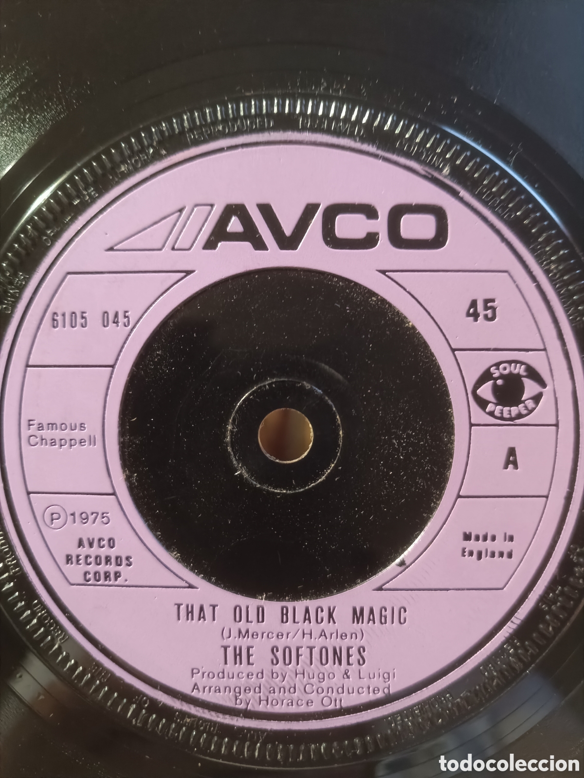 Discos de vinilo: The Softones &lrm;&ndash; That Old Black Magic (SIngle, Funk)