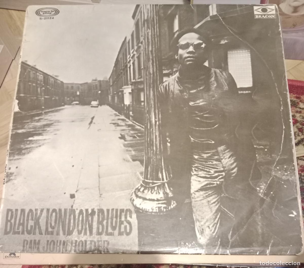 Discos de vinilo: Ram John Holder &ndash; Black London Blues Lp Espa&ntilde;a 1969
