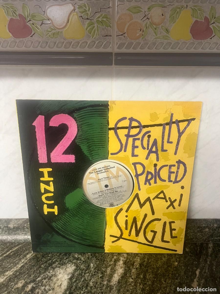 Discos de vinilo: The League Unlimited Orchestra Love And Dancing