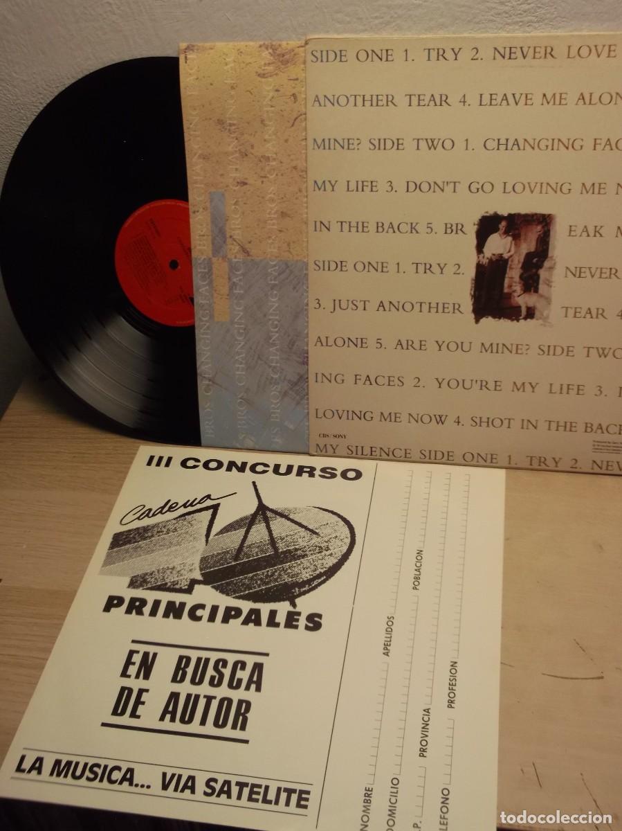 Discos de vinilo: BROS Changing Faces LP 1991 - Foto 2