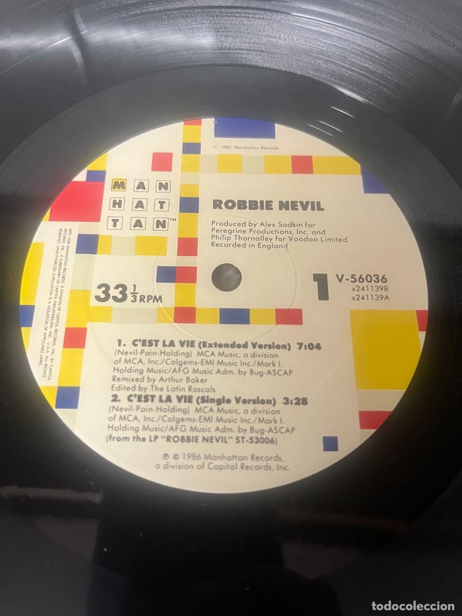 Discos de vinilo: Robbie Nevil Cest La Vie - Foto 3