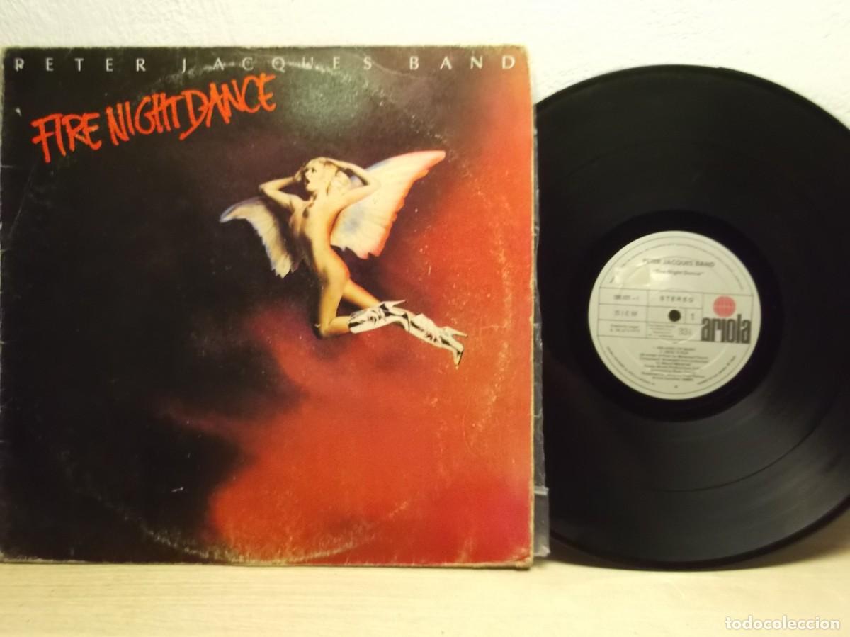 Discos de vinilo: Peter Jacques Band Fire Night Dance LP 1979