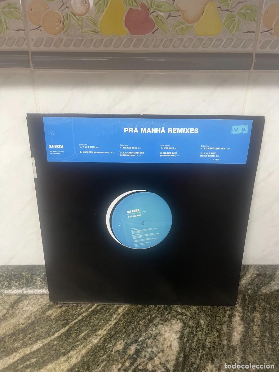 Discos de vinilo: Da Lata Pr&aacute; Manh&atilde; (Remixes)