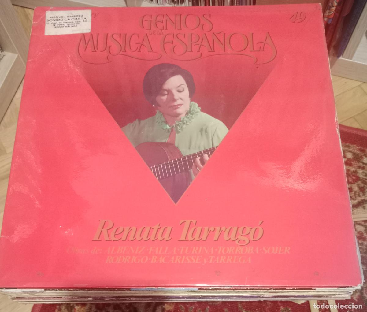 Discos de vinilo: Renata Tarrag&oacute; - Genios de la musica espa&ntilde;ola Lp