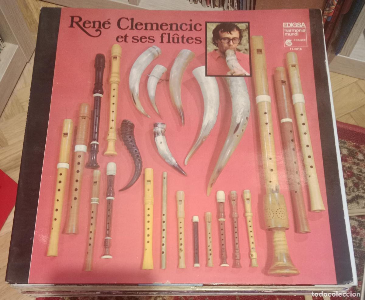 Discos de vinilo: Ren&eacute; Clemencic &ndash; Ren&eacute; Clemencic Et Ses Fl&ucirc;tes Lp Espa&ntilde;a 1980