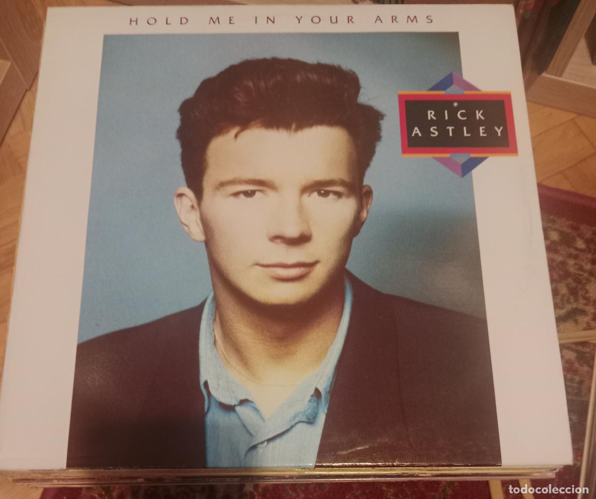 Discos de vinilo: Rick Astley - Hold me in your hands Lp