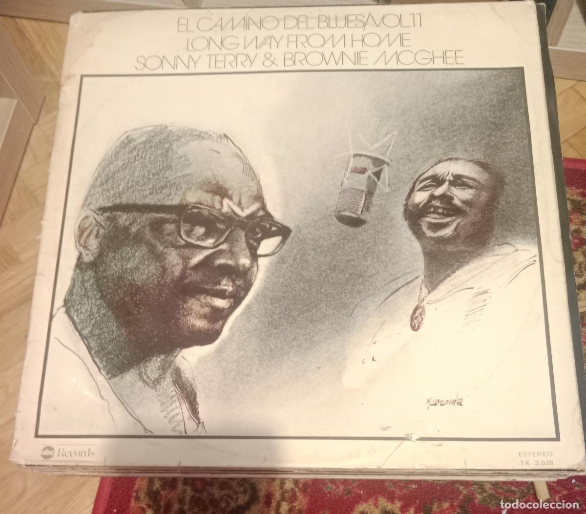 Discos de vinilo: Brownie McGhee & Sonny Terry &ndash; Long Way From Home Lp Espa&ntilde;a 1976