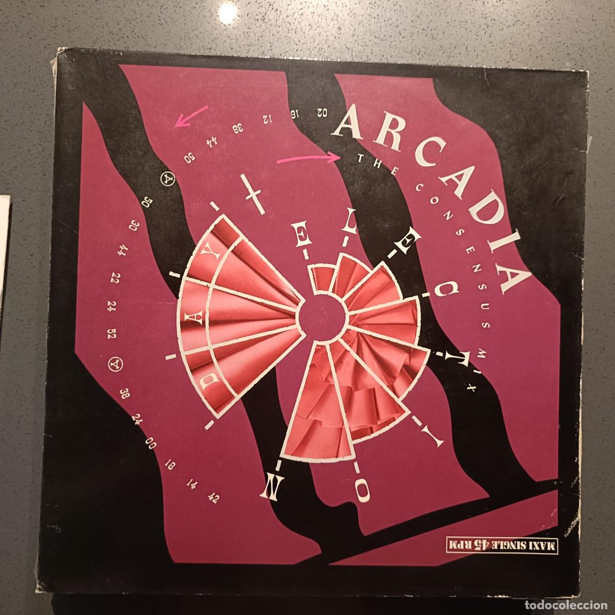 Discos de vinilo: Arcadia &ndash; Election Day (The Consensus Mix) - Maxi Single sello Parlophone 1985