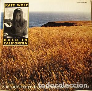 Discos de vinilo: Kate Wolf, Gold In California - LP