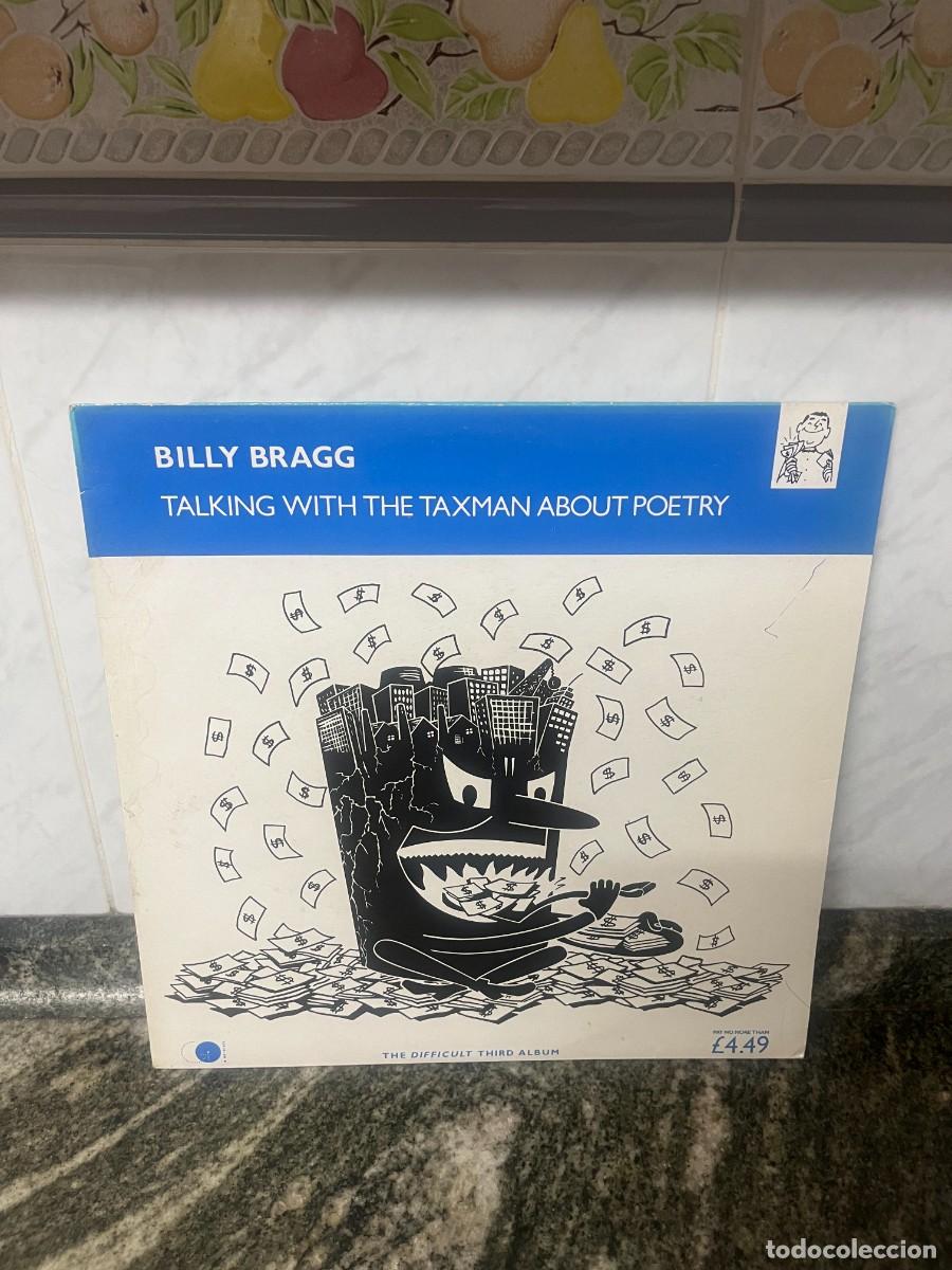 Discos de vinilo: Billy Bragg Talking With The Taxman About Poetry