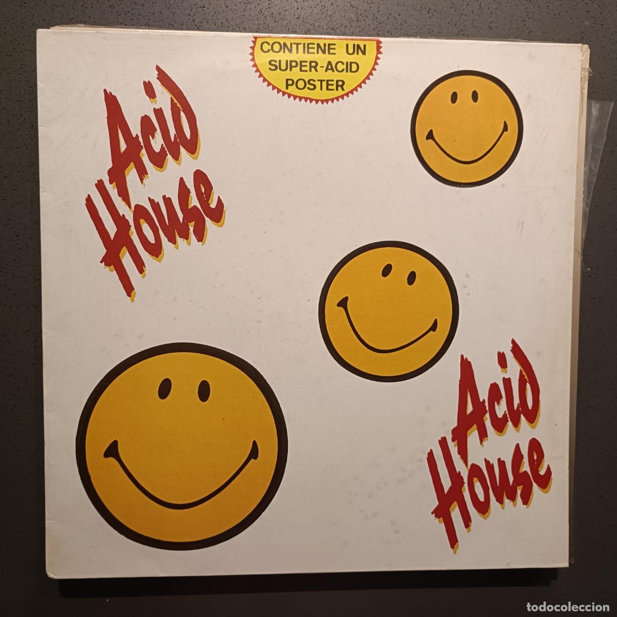 Discos de vinilo: Acid House - Party - Maxi Single sllo Bsic Mix 1989 - Contiene Poster