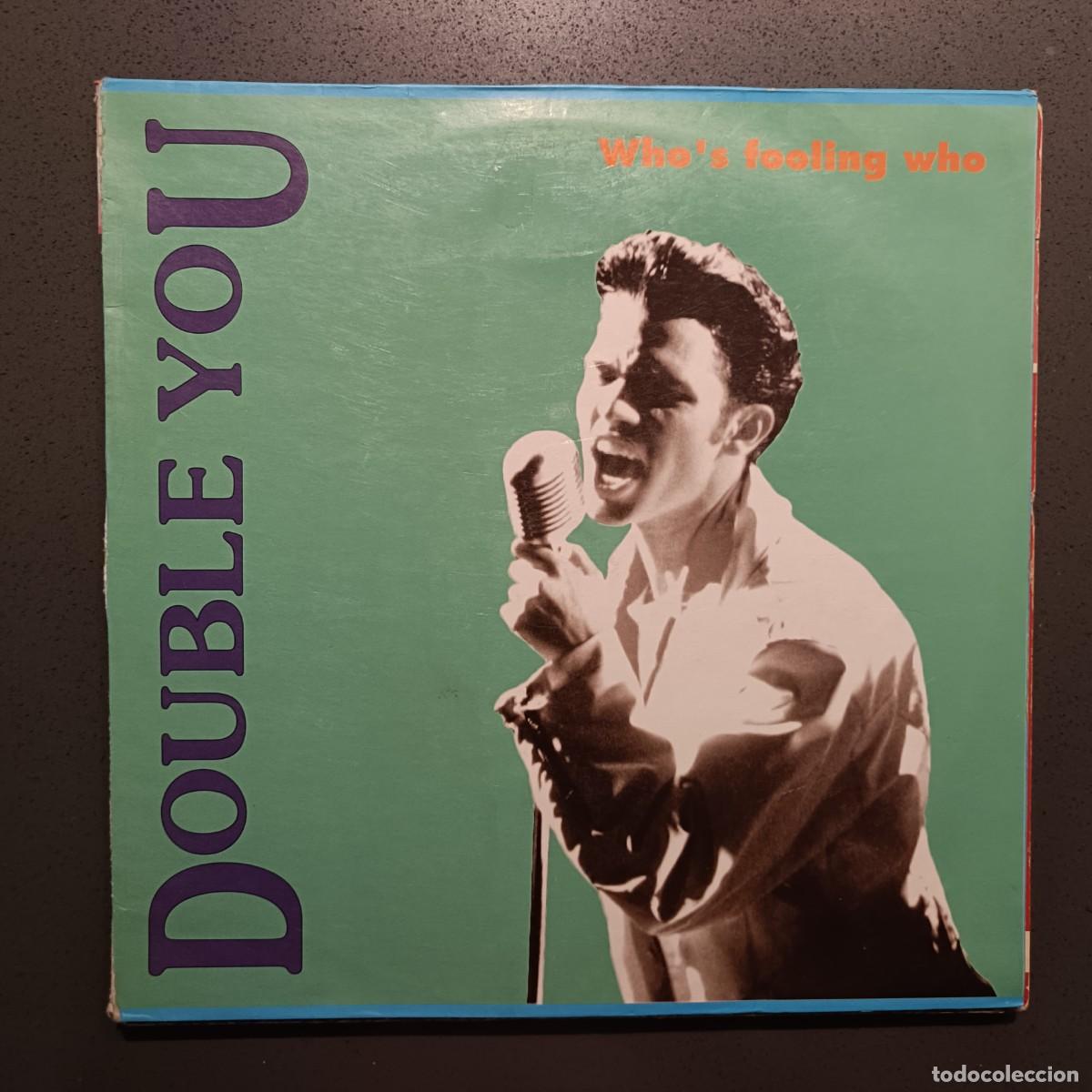 Discos de vinilo: Double You - Who&acute;s fooling who - Maxi Single sello Blanco y Negro Music 1992