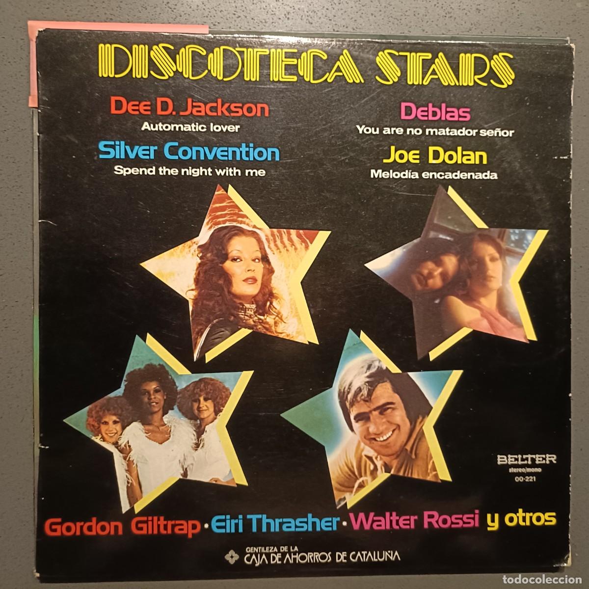 Discos de vinilo: Discoteca Stars - Dee D. Jackson, Silver Convention, Deblas, Joe Dolan - LP. BELTER 1978