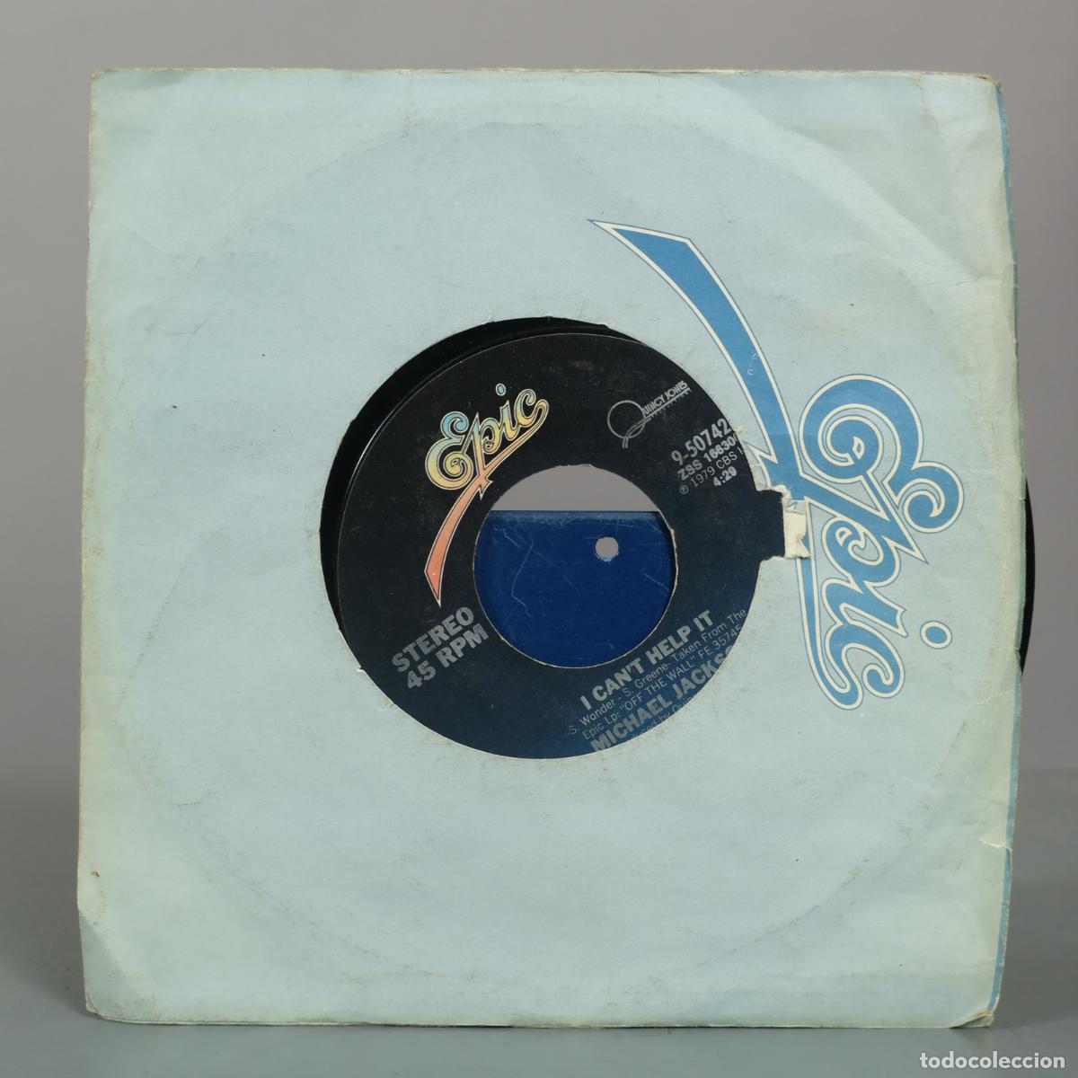 Discos de vinilo: SINGLE. Don't Stop 'Til You Get Enough / I Can't Help It - Michael Jackson