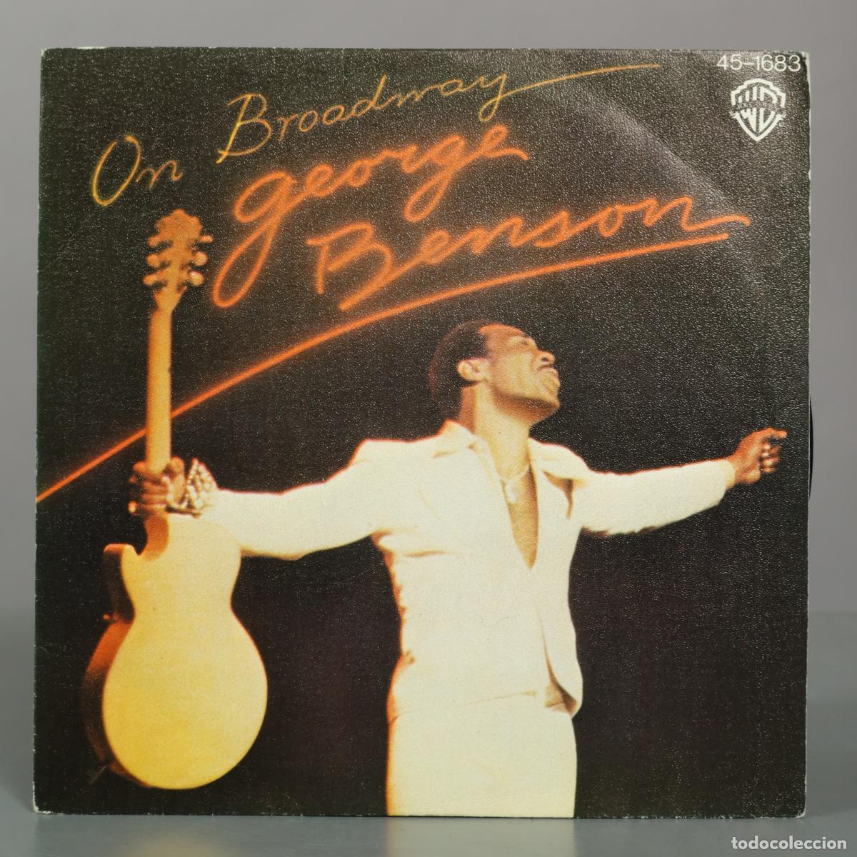 Discos de vinilo: SINGLE. On Broadway / We As Love - George Benson