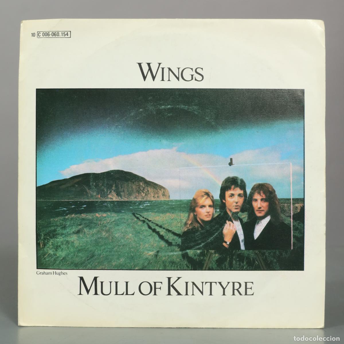 Discos de vinilo: SINGLE. Mull of Kintyre / Girls' School - Wings, Paul McCartney