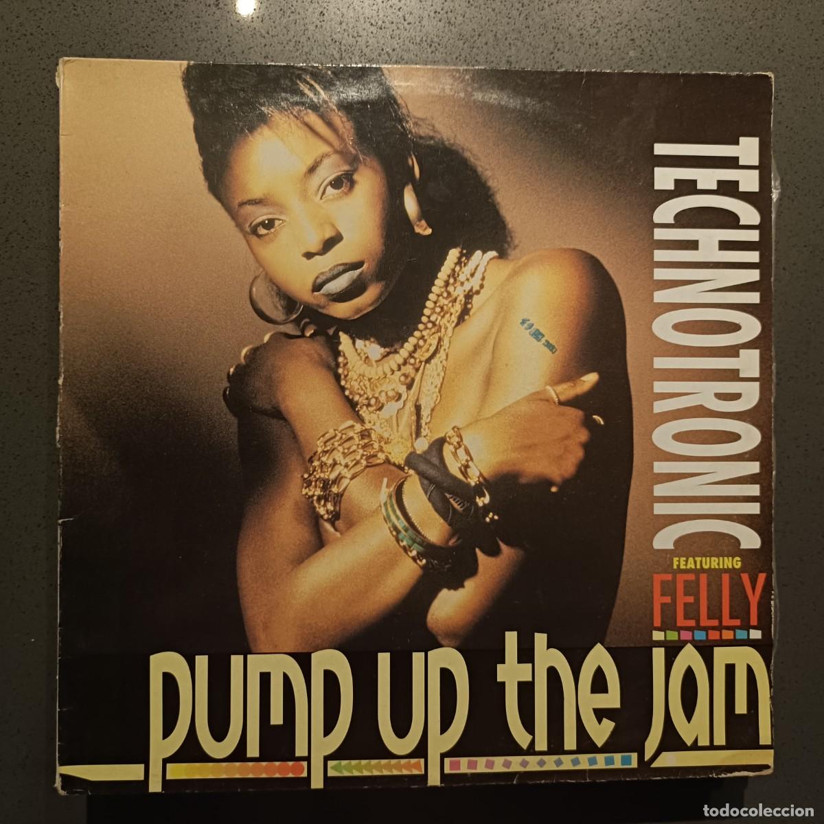 Discos de vinilo: Technotronic Featuring Felly - Pump Up The Jam - Maxi Single Mx Music 1989