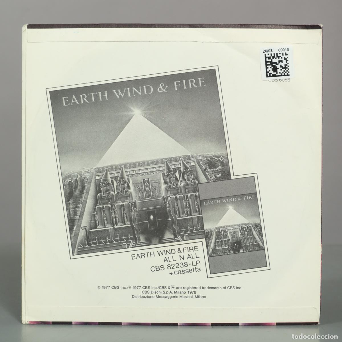 Discos de vinilo: SINGLE. Earth, Wind & Fire - Fantasy - Foto 2