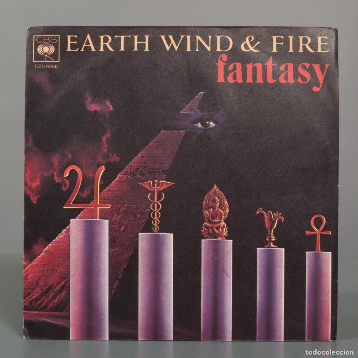 Discos de vinilo: SINGLE. Earth, Wind & Fire - Fantasy