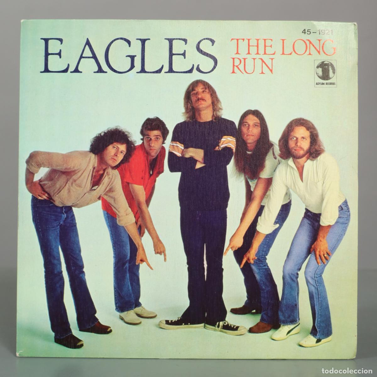 Discos de vinilo: SINGLE. The Long Run - Eagles