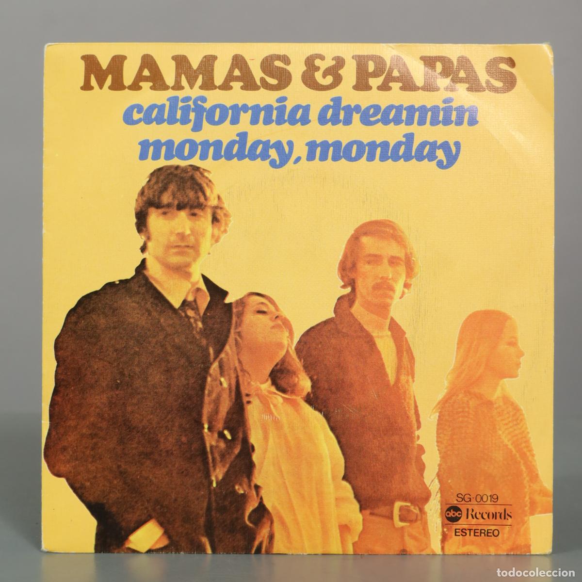 Discos de vinilo: SINGLE. California dreamin / Monday, monday - The Mamas & The Papas