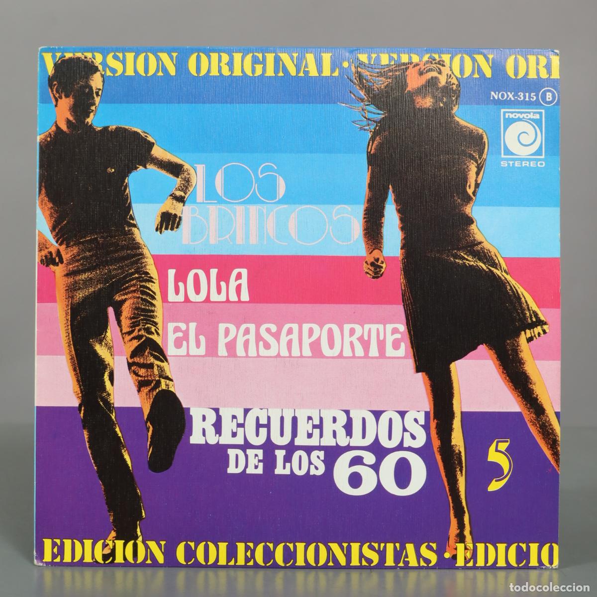 Discos de vinilo: SINGLE. Recuerdos de los 60 - Lola, El Pasaporte - Los Brincos