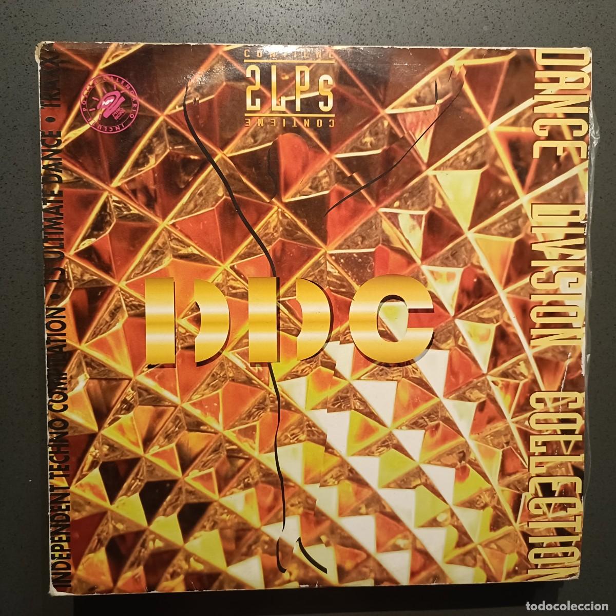 Discos de vinilo: Dance Division Collection - Independent Techno Compilation -Doble LP. Pink Records 1994