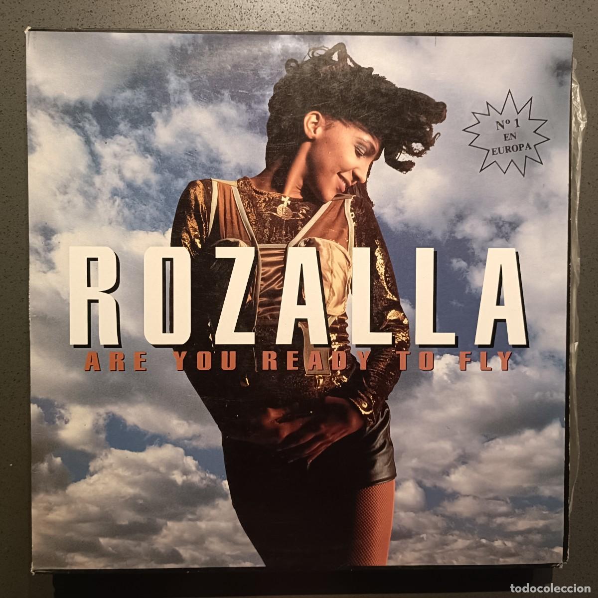 Discos de vinilo: Rozalla - Are You Ready To Fly - Maxi Single sello Blanco y Negro Music 1992