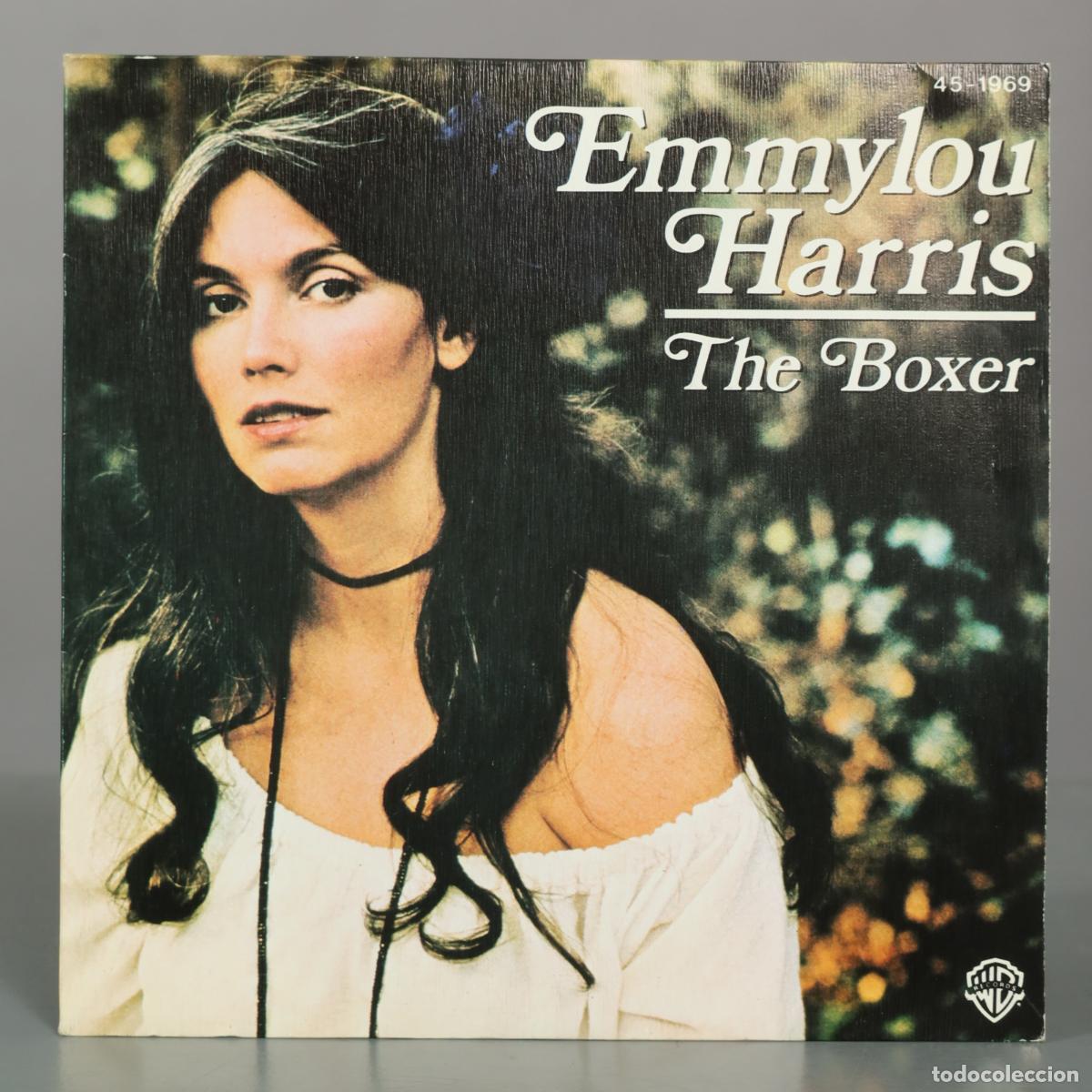 Discos de vinilo: SINGLE. The Boxer - Emmylou Harris