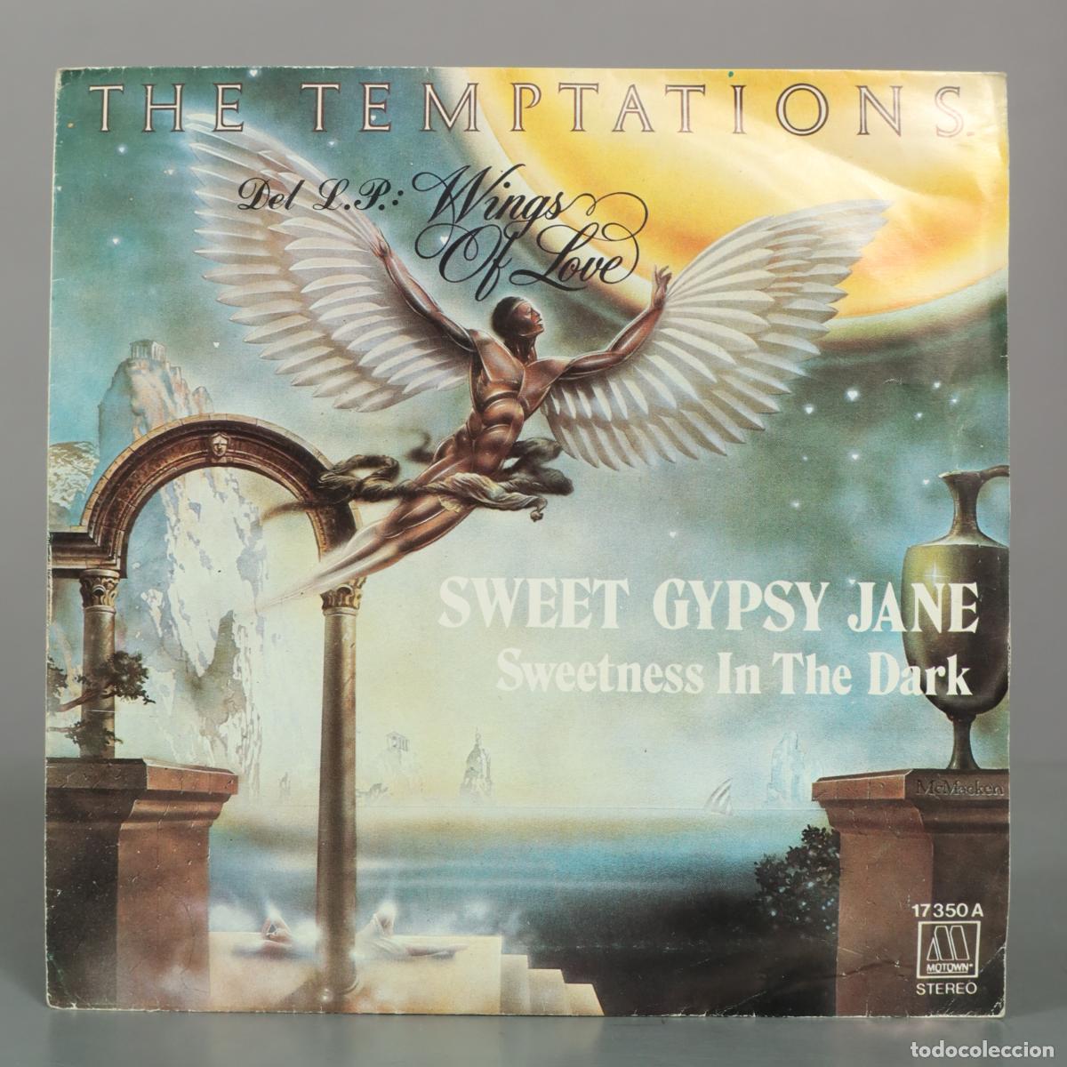 Discos de vinilo: SINGLE. Sweet Gypsy Jane - Sweetness In The Dark - The Temptations
