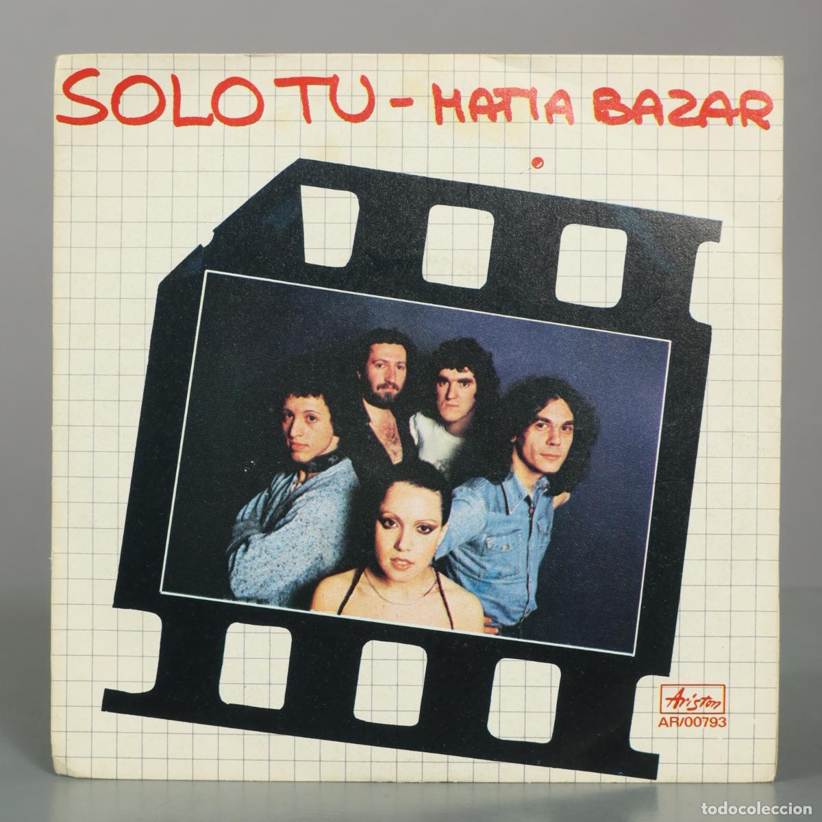 Discos de vinilo: SINGLE. Solo Tu - Per un minuto e poi... - Matia Bazar