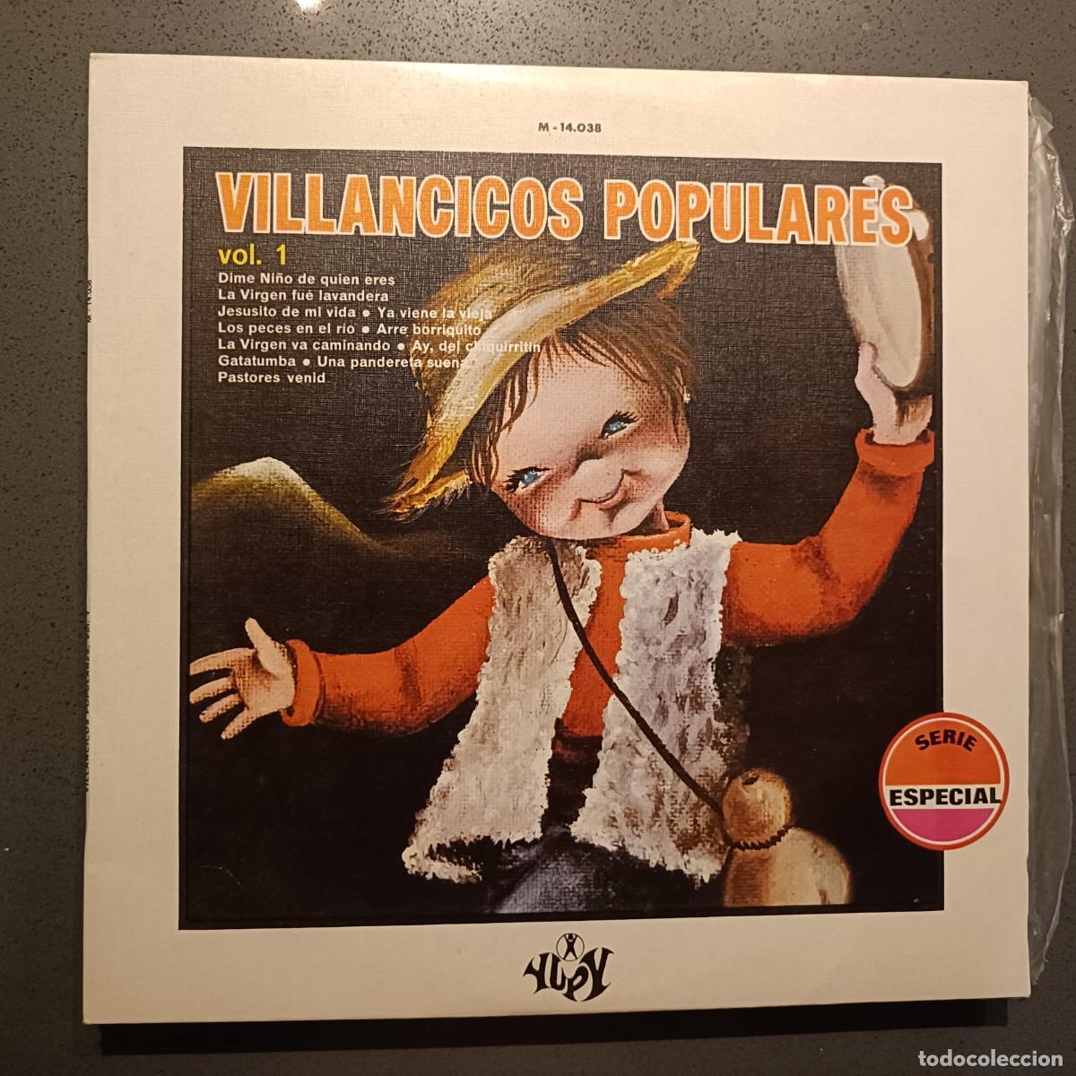 Discos de vinilo: Villancicos Populares, Vol. 1 - Varios - LP. sello Yupui 1970