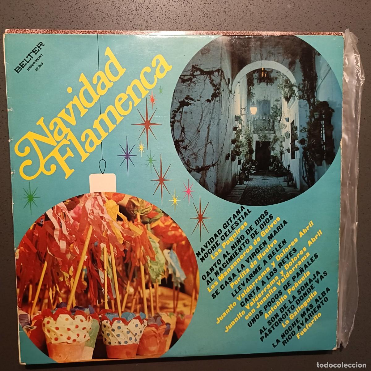 Discos de vinilo: Navidad Flamenca - Varios - LP. sello Belter 1974
