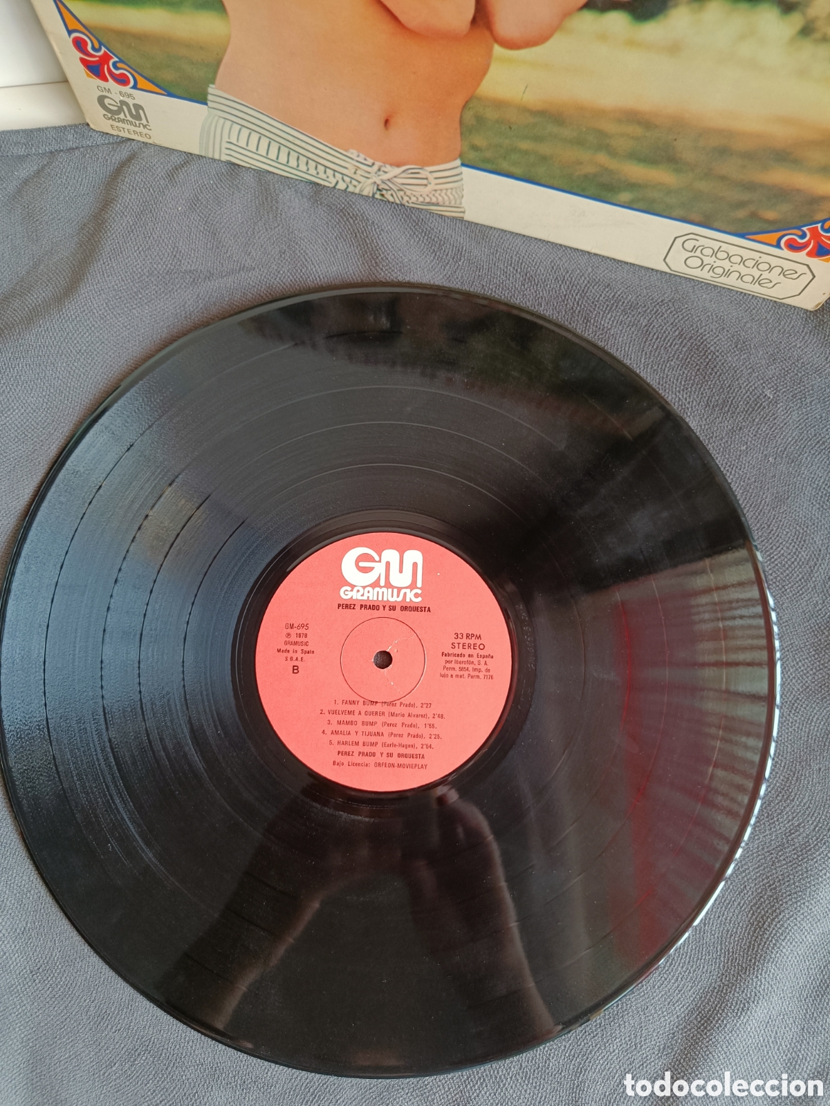 Discos de vinilo: Disco de vinilo P&eacute;rez Prado y su orquesta - Foto 3