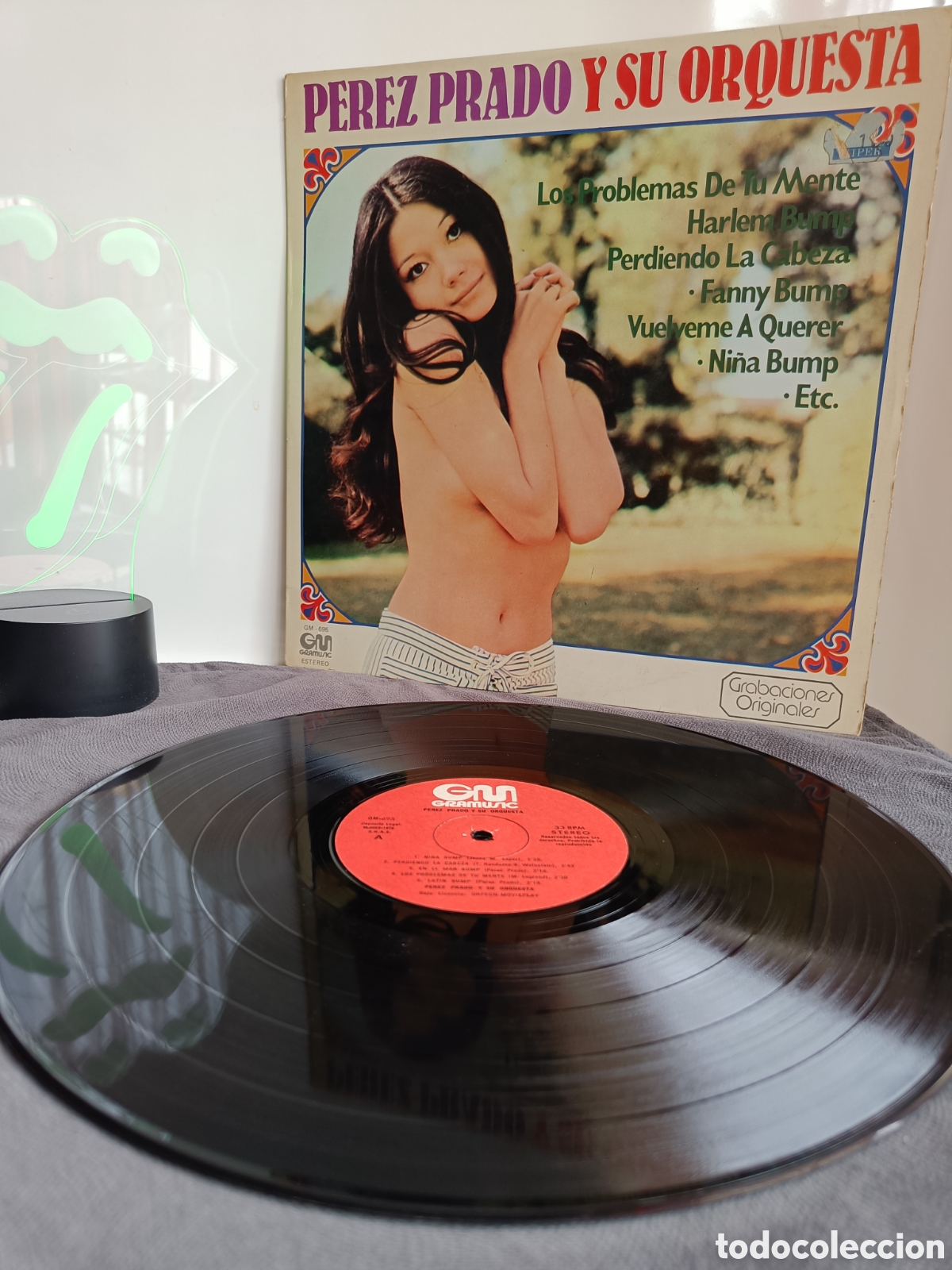 Discos de vinilo: Disco de vinilo P&eacute;rez Prado y su orquesta