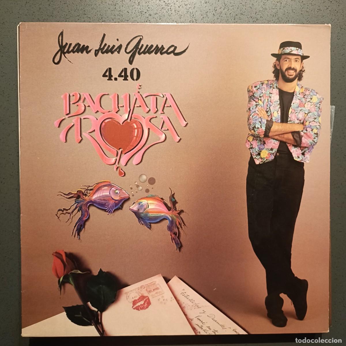 Discos de vinilo: Juan Luis Guerra y 440 - Bachata Rosa - LP. sello Karen 1991