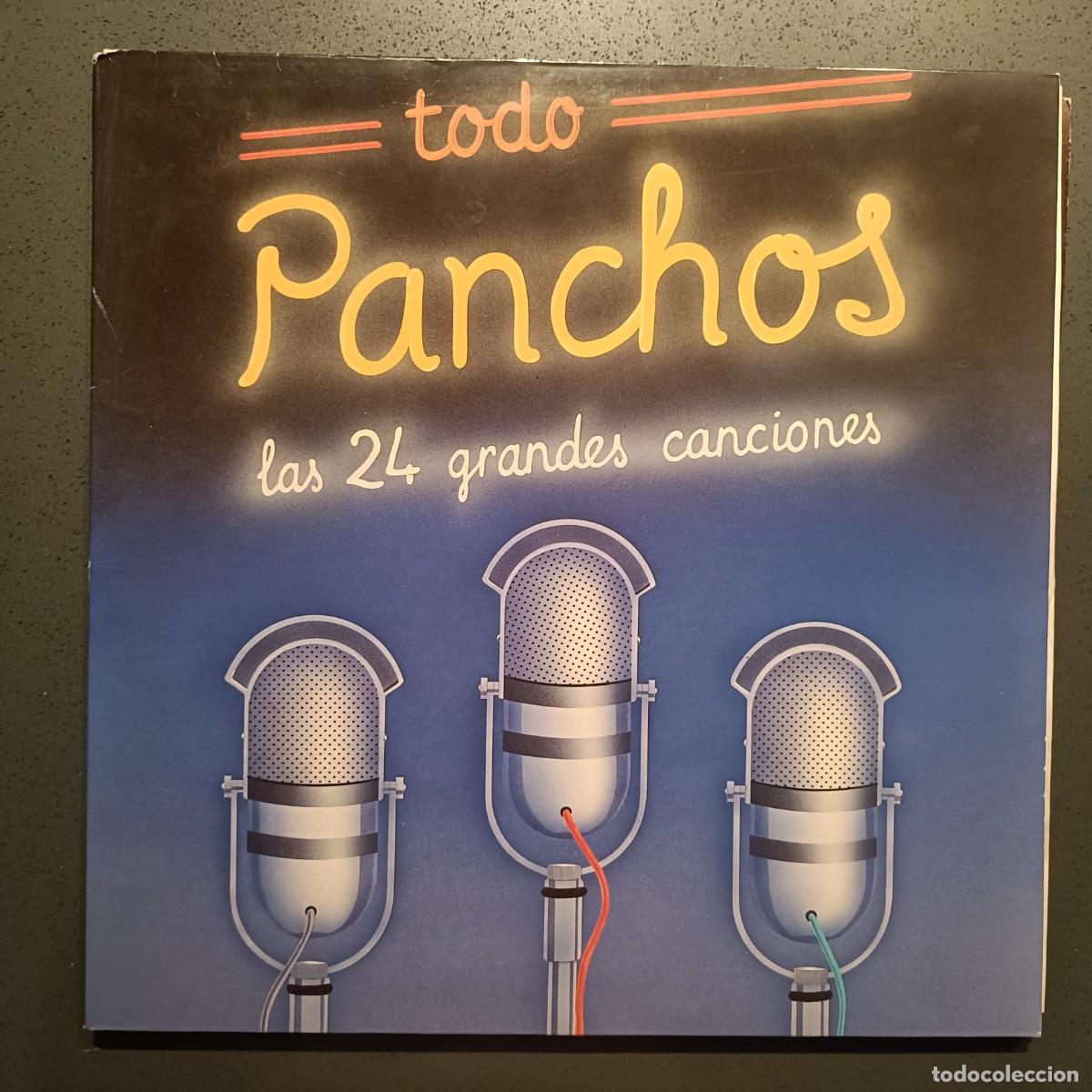 Discos de vinilo: Los Panchos - Todo Panchos, las 24 grandes canciones - Doble LP. sello CBS 1990