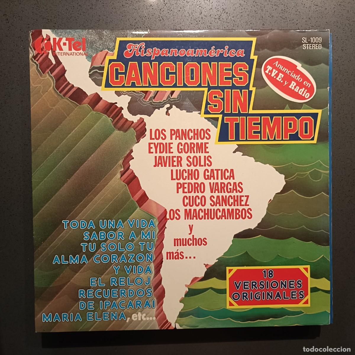 Discos de vinilo: Hispanoam&eacute;rica, Canciones sin tiempo - Varios - LP. sello K-tel 1978